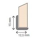 Fibo Trespo Eindprofiel 240cm